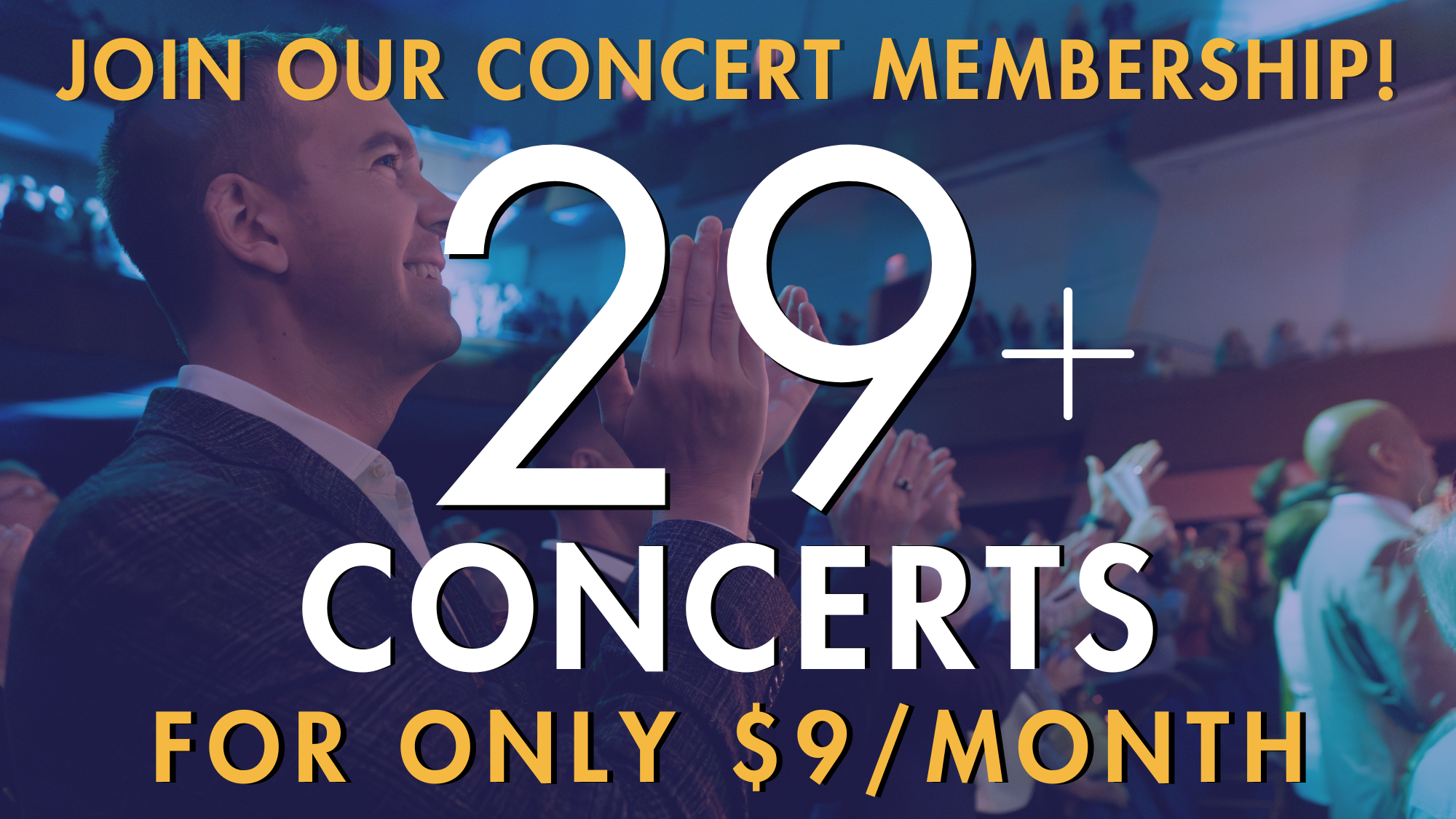 ASO ad showing 29 concerts per month for $9