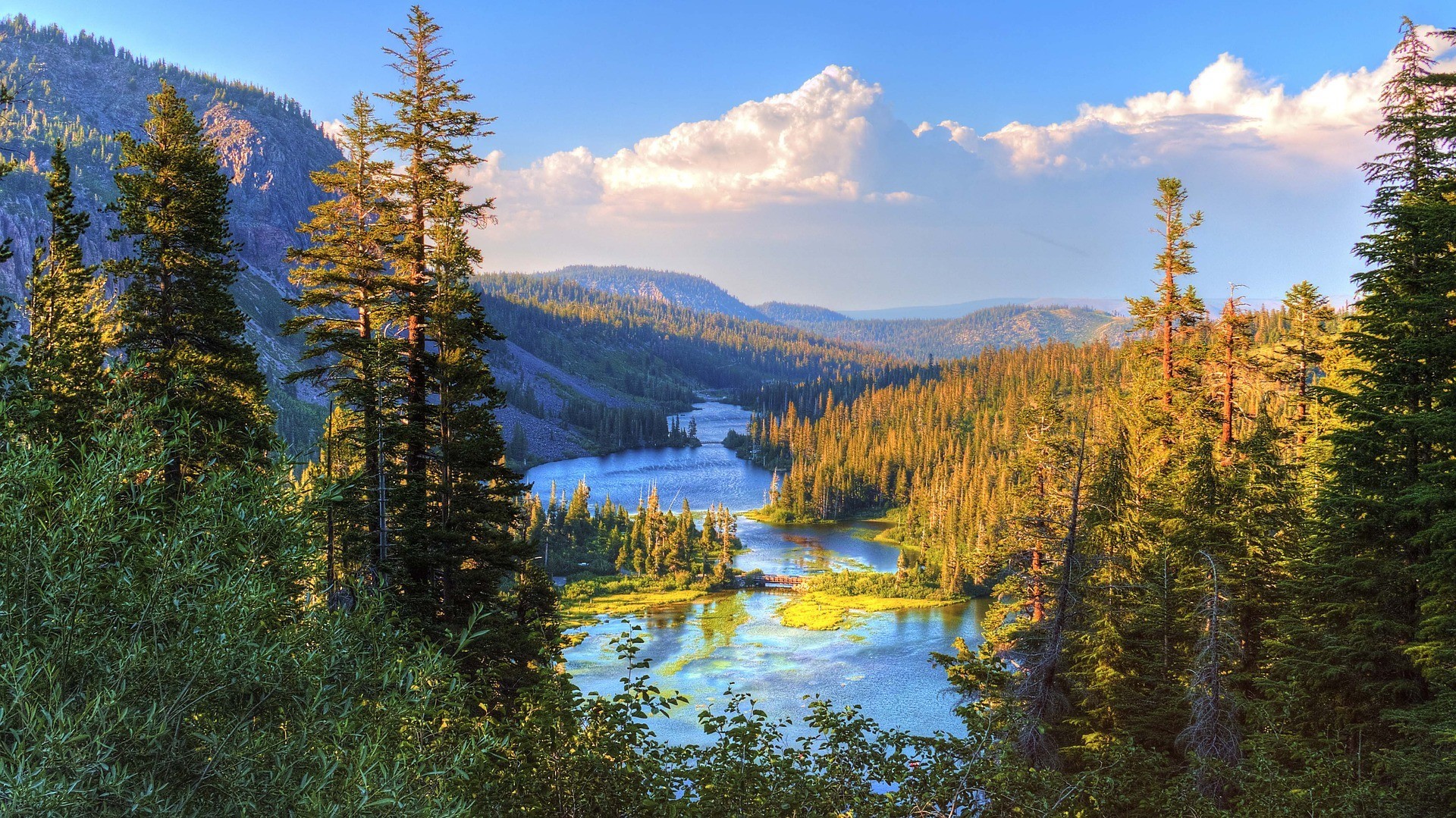 The pristine Colorado wilderness